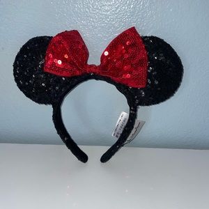 Minnie Mouse Ears with Sequins